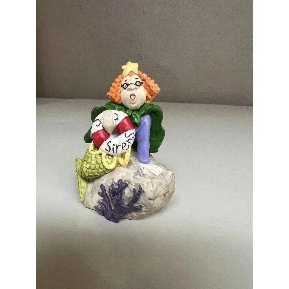 Creepy Hollow Midwest Cannon Falls Halloween Figurine Witch Siren Mermaid 2.75"H